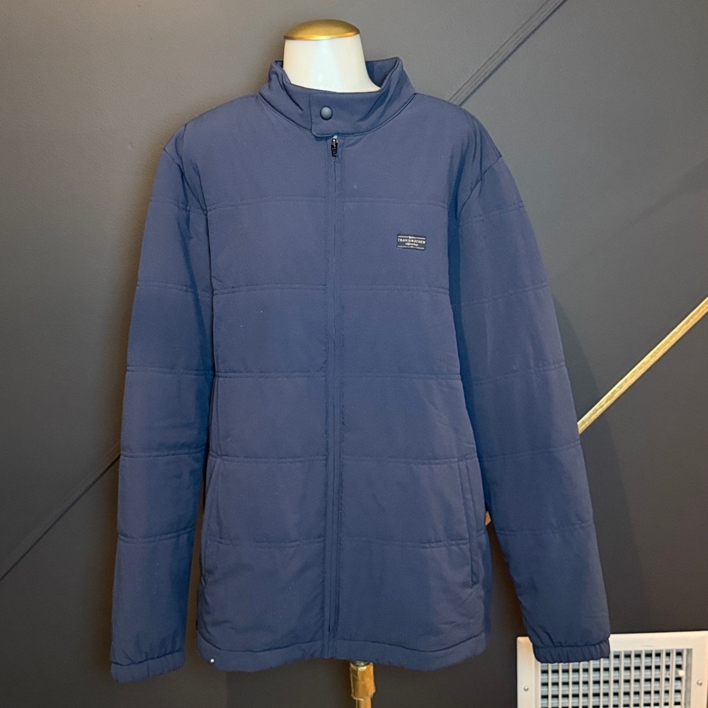 Men’s Travis Mathew Navy Blue Interlude Puffer Jacket